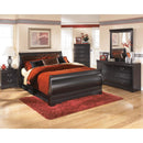  Size_Queen -- Signature Design by Ashley Huey Vineyard Sleigh Bed IMAGE 2