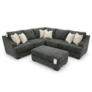 Stanton Dominator Charcoal Sectional - Maison Elegance Furniture LLC