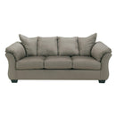  Manufacturer Color_Cobblestone -- Signature Design by Ashley Darcy Stationary Fabric Sofa IMAGE 1