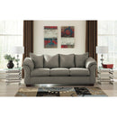 Manufacturer Color_Cobblestone -- Signature Design by Ashley Darcy Stationary Fabric Sofa IMAGE 2
