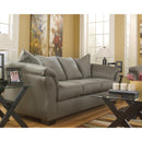  Manufacturer Color_Cobblestone -- Signature Design by Ashley Darcy Stationary Fabric Sofa IMAGE 3