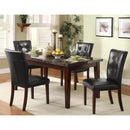  Homelegance Decatur 2456-64 Dining Table, Marble Top IMAGE 5