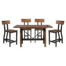  Homelegance Holverson 1715-36 5 pc Counter Height Dining Set IMAGE 2