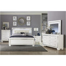  Homelegance Allura 1916W 7 pc Queen Panel Bedroom Set IMAGE 1