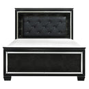 Homelegance Allura 1916BK 6 pc Queen Panel Bedroom Set IMAGE 2