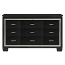  Homelegance Allura 1916BK 6 pc Queen Panel Bedroom Set IMAGE 5