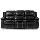  Homelegance Bastrop 8230BLK 2 pc Reclining Living Room Set IMAGE 2