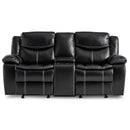  Homelegance Bastrop 8230BLK 2 pc Reclining Living Room Set IMAGE 3