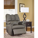  Manufacturer Color_Cobblestone -- Signature Design by Ashley Darcy Rocker Fabric Recliner IMAGE 2