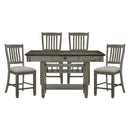 Homelegance Granby 5627GY-36 5 pc Counter Height Dining Set IMAGE 1