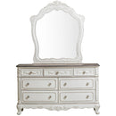  Homelegance Cinderella 1386TNW-1*4 6 pc Twin Poster Bedroom Set IMAGE 3
