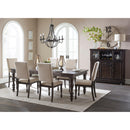 Homelegance Begonia 1718GY 5 pc Dining Set IMAGE 1