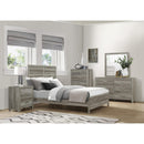  Homelegance Mandan 1910GY 6 pc Queen Panel Bedroom Set IMAGE 1