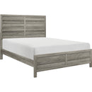  Homelegance Mandan 1910GY 6 pc Queen Panel Bedroom Set IMAGE 2