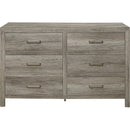  Homelegance Mandan 1910GY 6 pc Queen Panel Bedroom Set IMAGE 4