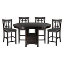  Homelegance Junipero 2423-36 5 pc Counter Height Dining Set IMAGE 3