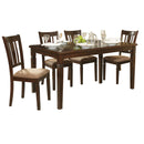  Homelegance Devlin 2538 5 pc Dining Set IMAGE 1