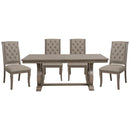  Homelegance Vermillion 5442-96 5 pc Dining Set IMAGE 1