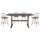  Homelegance Amsonia 5602-36*5WT 5 pc Counter Height Dining Set IMAGE 1
