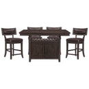  Homelegance Oxton 5655-36 5 pc Counter Height Dining Set IMAGE 1