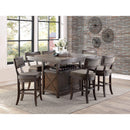  Homelegance Oxton 5655-36FA 5 pc Counter Height Dining Set IMAGE 2