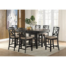  Homelegance Baywater 5705BK-36 5 pc Counter Height Dining Set IMAGE 2