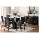  Homelegance Daisy 710-36RD 5 pc Counter Height Dining Set IMAGE 1