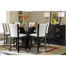  Homelegance Daisy 710-36RD 5 pc Counter Height Dining Set IMAGE 1