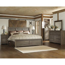  Size_King -- Juararo B251B9 King Panel Bed IMAGE 2