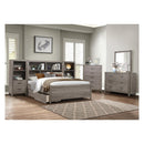  Homelegance Woodrow 2042NB 6 pc Queen Bookcase Bedroom Set IMAGE 2