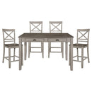  Homelegance Brightleaf 5803RF-36 5 pc Counter Height Dining Set IMAGE 1