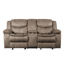  Homelegance Bastrop 8230FBR 2 pc Reclining Living Room Set IMAGE 4