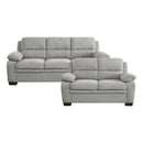  Homelegance Holleman 9333GY 2 pc Living Room Set IMAGE 1