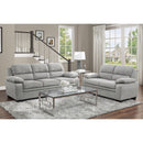  Homelegance Holleman 9333GY 2 pc Living Room Set IMAGE 2