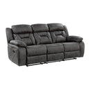  Homelegance Madrona 9989GY 2 pc Reclining Living Room set IMAGE 4