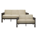  Homelegance Lewiston 1104BR 2 pc Stationary Living Room set IMAGE 1