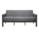  Homelegance Lewiston 1104GY 2 pc Stationary Living Room set IMAGE 4