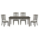  Homelegance Granby 5627GY-72 5 pc Dining Set IMAGE 1