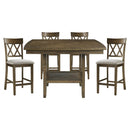  Homelegance Balin 5716RFAK 5 pc Counter Height Dining Set IMAGE 1