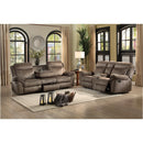  Homelegance Aram 8206NF 2 pc Reclining Living Room Set IMAGE 3