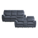  Homelegance Clifton 9301BUE 2 pc Reclining Living Room Set IMAGE 1