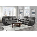 Homelegance Clifton 9301GRY 2 pc Reclining Living Room Set IMAGE 2