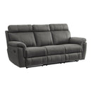  Homelegance Clifton 9301GRY 2 pc Reclining Living Room Set IMAGE 3