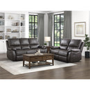  Homelegance Dawson 9368BRW 2 pc Reclining Living Room Set IMAGE 2