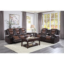  Homelegance Briscoe 9470BR 2 pc Reclining Living Room Set IMAGE 2