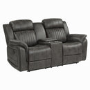  Homelegance Centeroak 9479BRG 2 pc Reclining Living Room Set IMAGE 4
