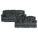  Homelegance Laurelton 9636CC 2 pc Reclining Living Room Set IMAGE 1