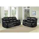  Homelegance Cranley 9700BLK 2 pc Reclining Living Room Set IMAGE 3