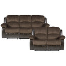  Homelegance Cranley 9700FCP 2 pc Reclining Living Room Set IMAGE 1