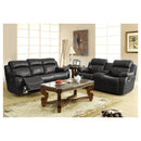  Homelegance Marille 9724BLK 2 pc Reclining Living Room Set IMAGE 3